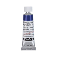 Schmincke Horadam Watercolor Paint in a 15 ml Tube - Onetz – 493 French Ultramarine