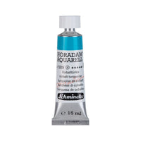 Schmincke Horadam Watercolor Paint in a 15 ml Tube - Onetz – 509 Cobalt Turquoise