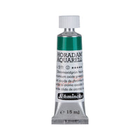 Schmincke Horadam Watercolor Paint in a 15 ml Tube - Onetz – 511 Chromium Oxide Green Brilliant