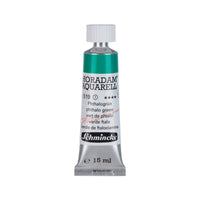 Schmincke Horadam Watercolor Paint in a 15 ml Tube - Onetz – 519 Phthalo Green