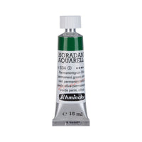 Schmincke Horadam Watercolor Paint in a 15 ml Tube - Onetz – 534 Permanent Green Olive