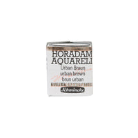 Schmincke Horadam Watercolor Paint in Half Pan – Urban Yellow – 946 Urban Brown