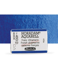 Schmincke Horadam Watercolor Paints, Full Pan – 491 Paris Blue