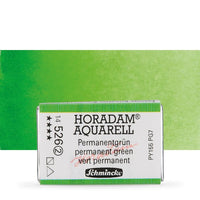 Schmincke Horadam Watercolor Paints, Full Pan – 525 Olive Green Yellowish