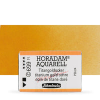 Schmincke Horadam Watercolor Paints, Full Pan – 658 Mars Brown