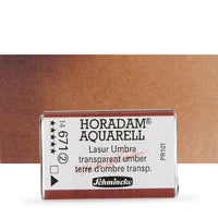 Schmincke Horadam Watercolor Paints, Full Pan – 670 Madder Brown