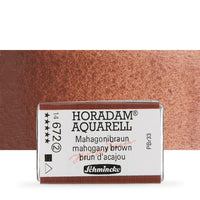 Schmincke Horadam Watercolor Paints, Full Pan – 671 Transparent Umber