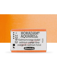 Schmincke Horadam Watercolor Paints, Full Pan – 227 Light Orange Cadmium