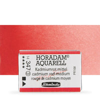 Schmincke Horadam Watercolor Paints, Full Pan – 344 Perylene Dark Red