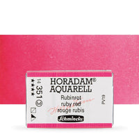 Schmincke Horadam Watercolor Paints, Full Pan – 350 Cadmium Rich Red