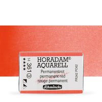 Schmincke Horadam Watercolor Paints, Full Pan – 360 Permanent Orange Red