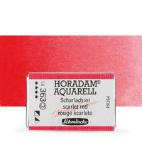 Schmincke Horadam Watercolor Paints, Full Pan – 361 Permanent Red
