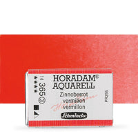 Schmincke Horadam Watercolor Paints, Full Pan – 363 Scarlet Red