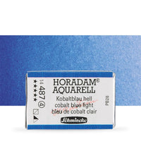 Schmincke Horadam Watercolor Paints, Full Pan – 483 Cobalt Azure Blue