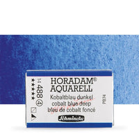 Schmincke Horadam Watercolor Paints, Full Pan – 487 Cobalt Blue Light