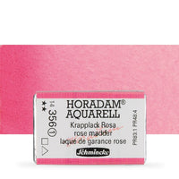 Schmincke Horadam Watercolor Paints, Full Pan – 355 Transparent Rich Red