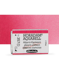 Schmincke Horadam Watercolor Paints, Full Pan – 356 Madder Rose