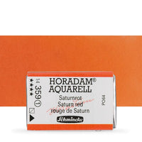 Schmincke Horadam Watercolor Paints, Full Pan – 357 Alizarin Crimson