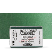 Schmincke Horadam Watercolor Paints, Full Pan – 519 Phthalo Green