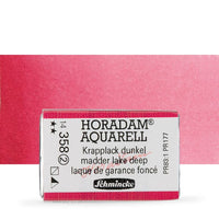 Schmincke Horadam Watercolor Paints, Full Pan – 346 Dark Ruby Red