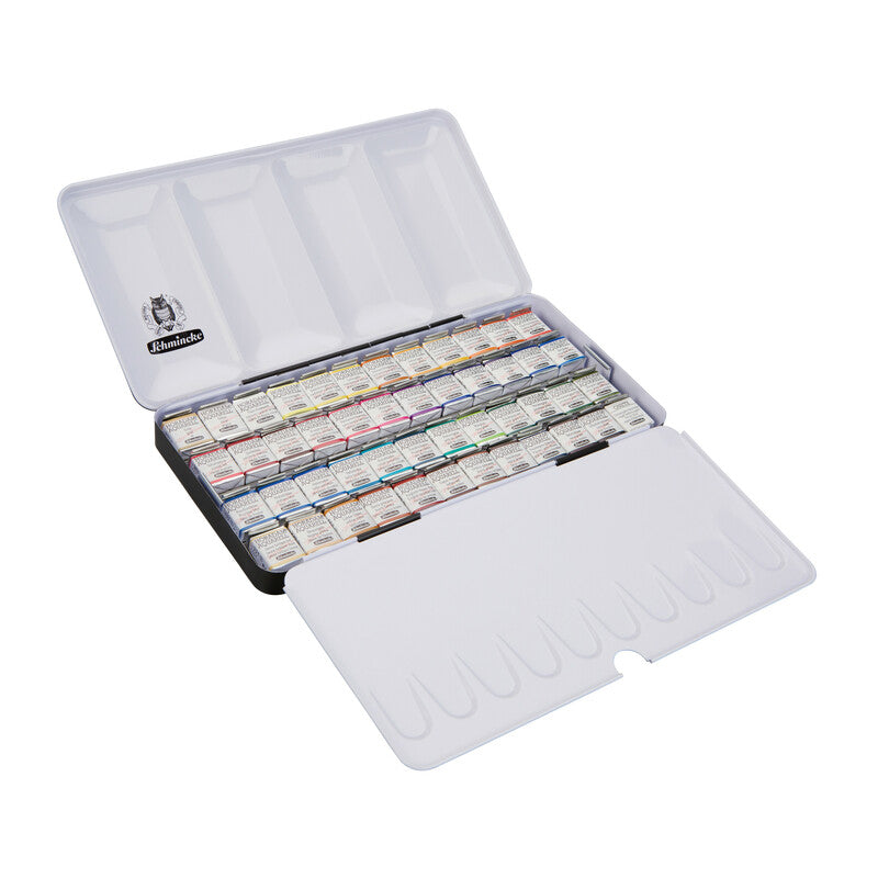 Schmincke HORADAM Watercolor Set in Metal Box – 48 x 1/2 Pans