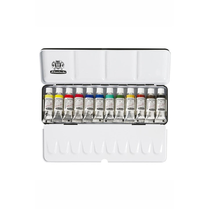 Schmincke HORADAM Watercolor Set in Tubes in Metal Box