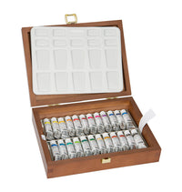 Schmincke HORADAM Watercolor Set in Wooden Box, 24 x 5 ml