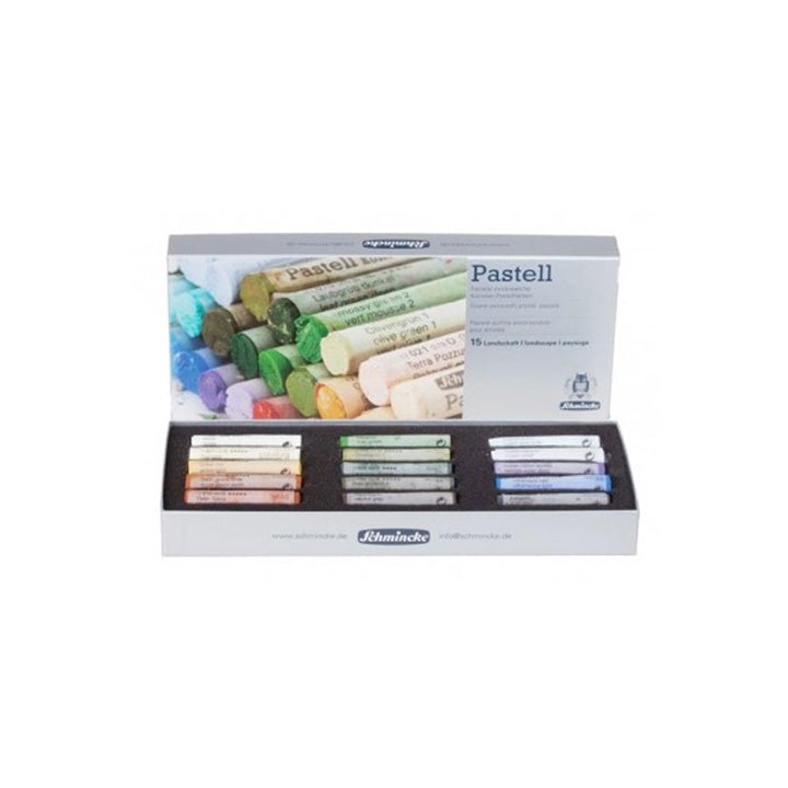 Schmincke LANDSCAPE Soft Pastels, Set of 15 — image 2