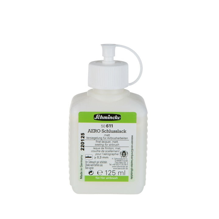 Schmincke Matte Topcoat for AERO COLOR Schlusslack | various sizes — image 2