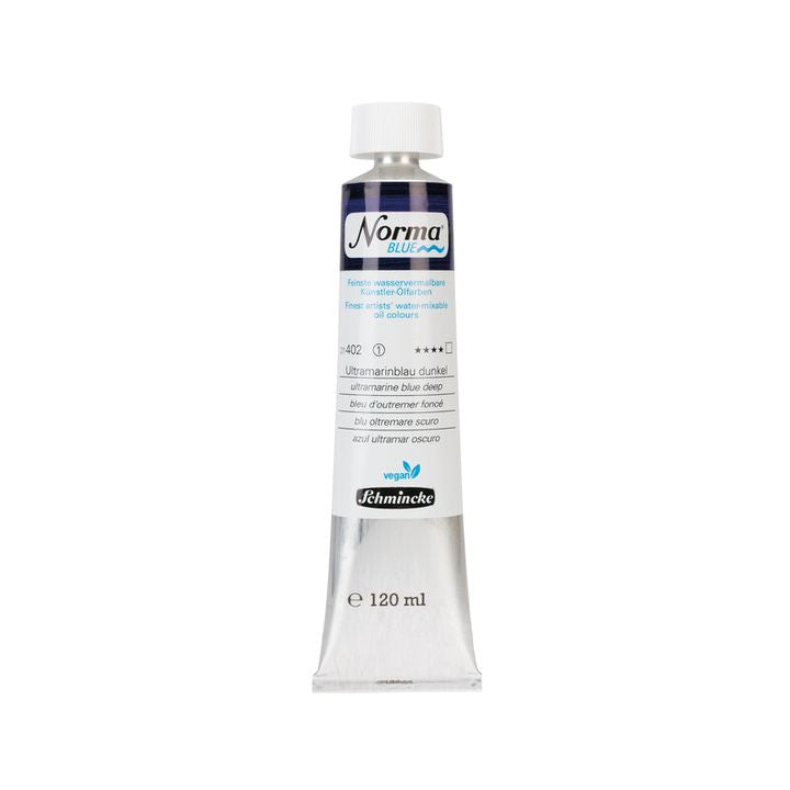 Schmincke Norma Blue Oil Paints 120 ml – 402 deep ultramarine