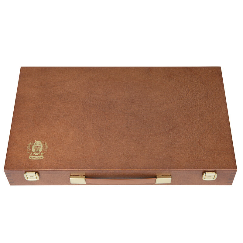 Schmincke NORMA Professional Oil Color Set in Wooden Box 15 x 35 ml + White 120 ml