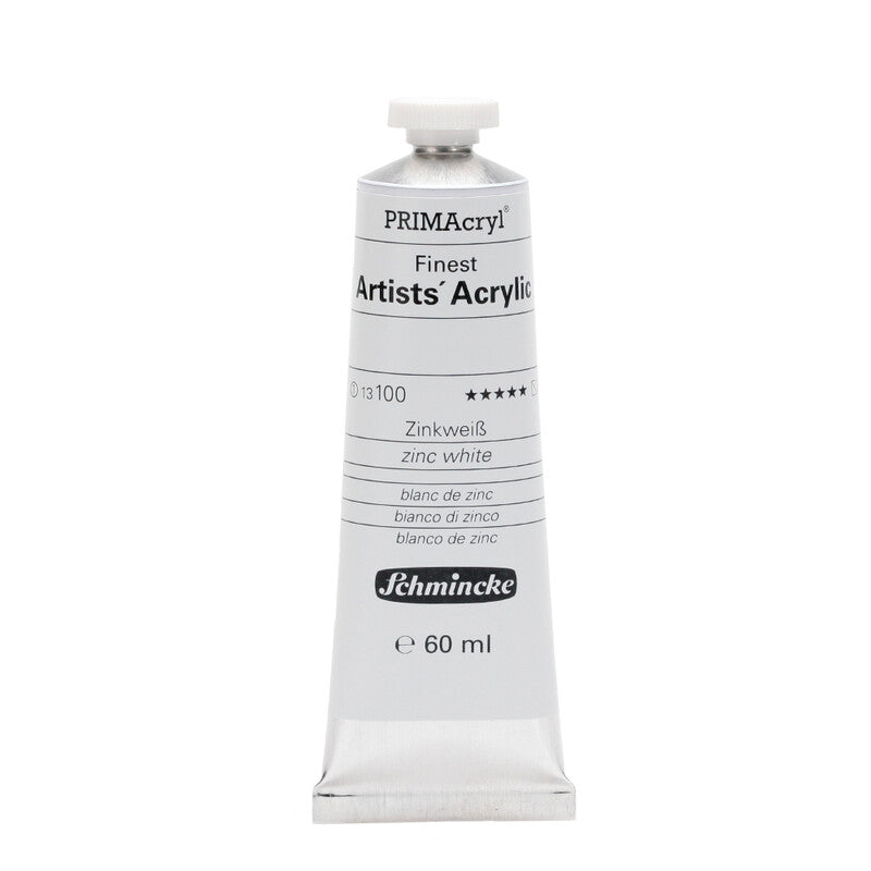 Schmincke PRIMAcryl Professional Acrylic Paint 60 ml – 100 Zinc white