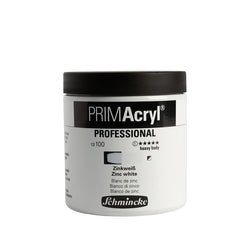 Schmincke PRIMAcryl Professional Acrylic Paints, 237 ml – 100 Zinc White