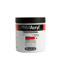 Schmincke PRIMAcryl Professional Acrylic Paints, 237 ml – 317 Cadmium Red Light
