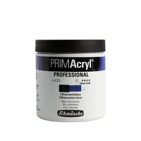 Schmincke PRIMAcryl Professional Acrylic Paints, 237 ml – 433 Ultramarine Blue
