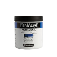 Schmincke PRIMAcryl Professional Acrylic Paints, 237 ml – 435 Cobalt Blue Light
