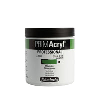 Schmincke PRIMAcryl Professional Acrylic Paints, 237 ml – 566 Olive Green