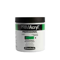 Schmincke PRIMAcryl Professional Acrylic Paints, 237 ml – 567 Permanent Green