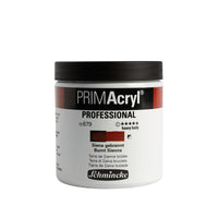 Schmincke PRIMAcryl Professional Acrylic Paints, 237 ml – 679 Burnt Sienna