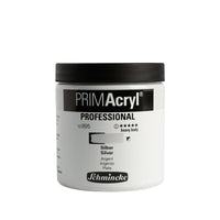Schmincke PRIMAcryl Professional Acrylic Paints, 237 ml – 895 Silver