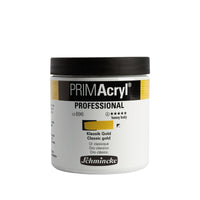 Schmincke PRIMAcryl Professional Acrylic Paints, 237 ml – 896 Classic Gold
