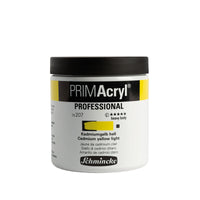 Schmincke PRIMAcryl Professional Acrylic Paints, 237 ml – 207 Cadmium Yellow Light