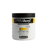 Schmincke PRIMAcryl Professional Acrylic Paints, 237 ml – 211 Cadmium Yellow Medium