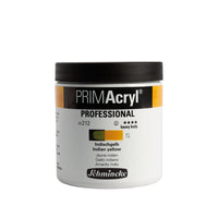 Schmincke PRIMAcryl Professional Acrylic Paints, 237 ml – 212 Indian Yellow
