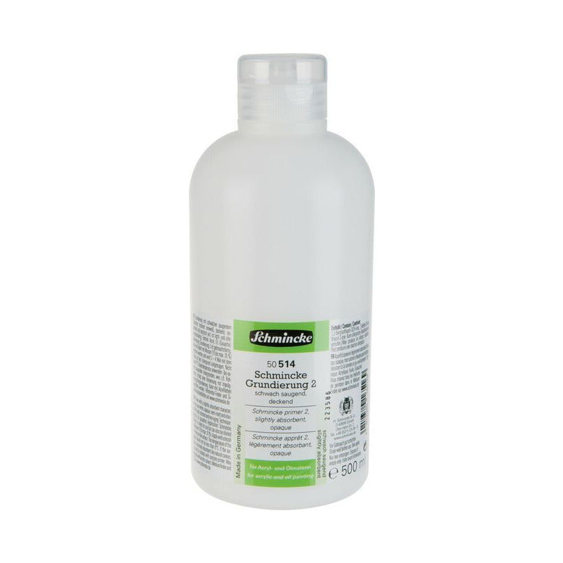 Schmincke Primer 2, Slightly Absorbent Ground 500 ml