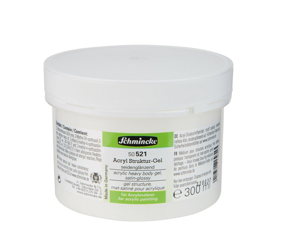 Schmincke Satin-Gloss Heavy Body Gel Medium 300 ml