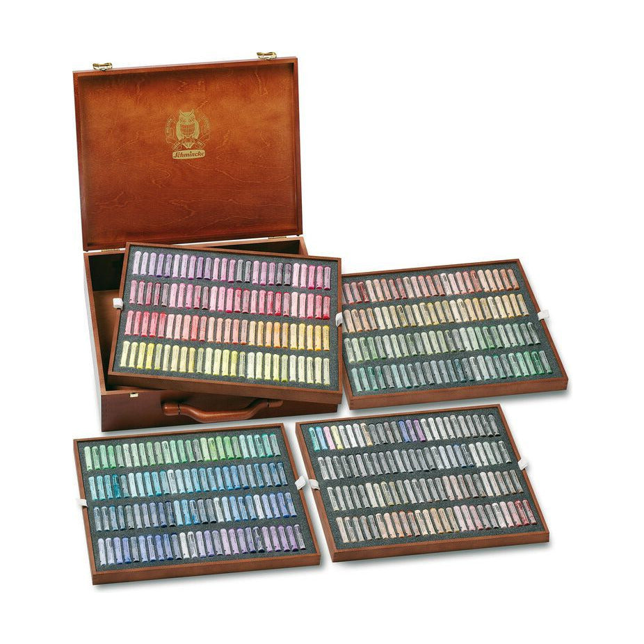 Schmincke Soft Pastels in Wooden Box – 400 pcs