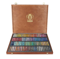 Schmincke Soft Pastels Wooden Box 100 pcs