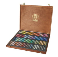 Schmincke Soft Pastels Wooden Box 100 pcs