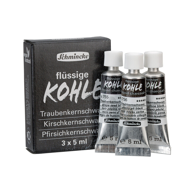 Schmincke Trio Liquid Charcoal